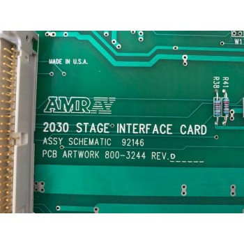 AMRAY 92146-04-1 800-3244 2030 Stage Interface Board